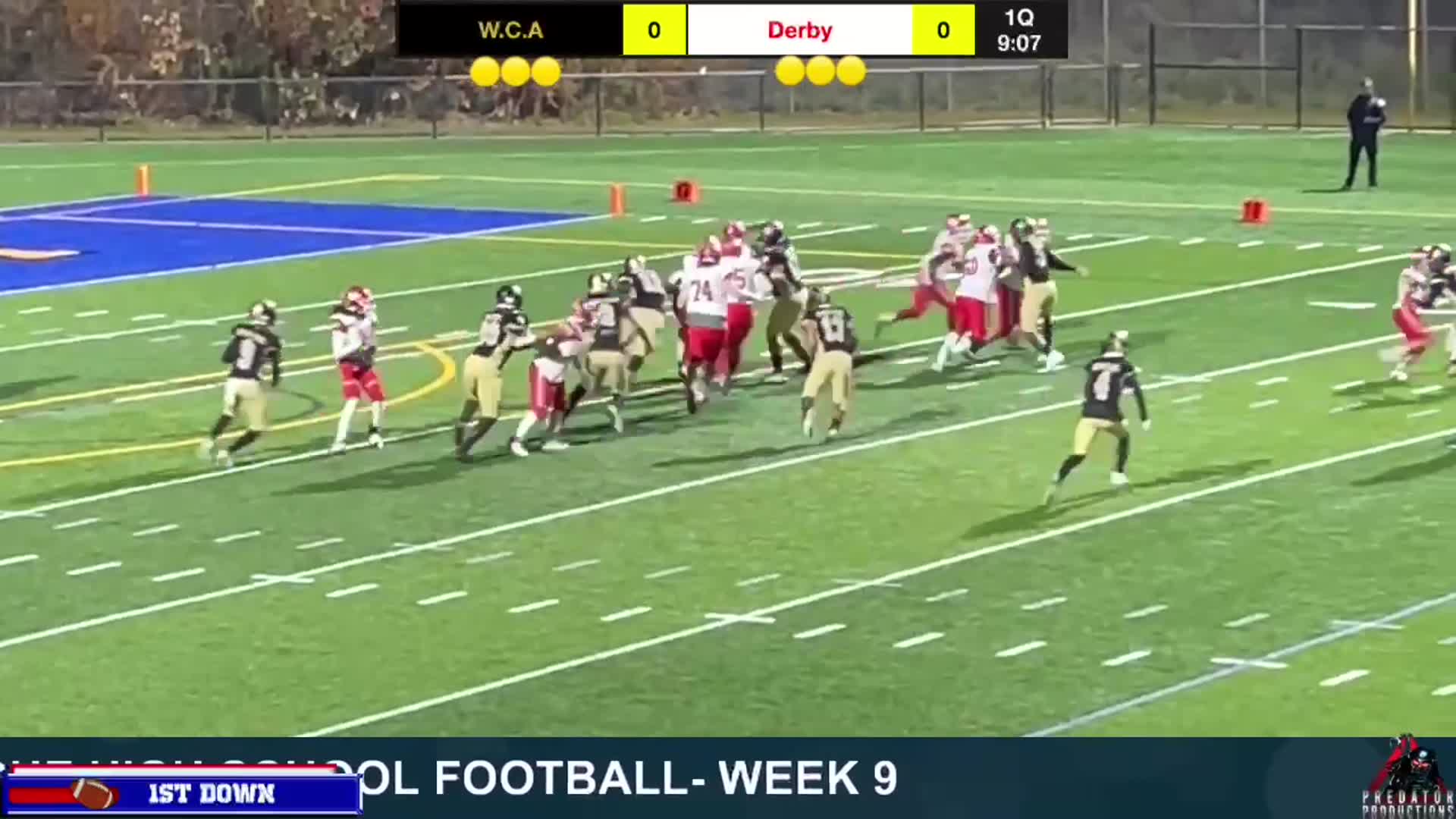 Waterbury Career Academy Highlights vs Derby High School