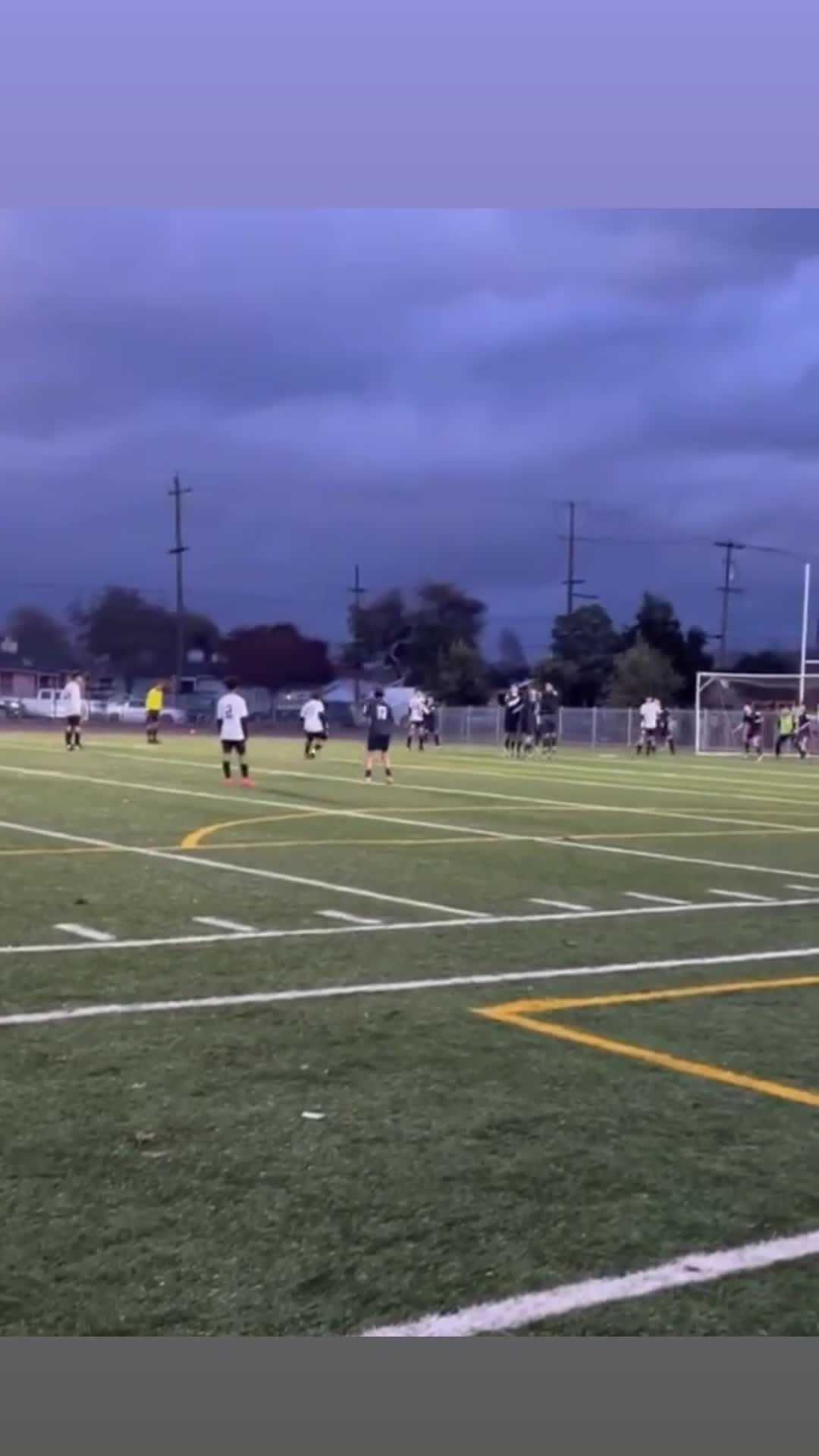 Last minute free kick 3-3