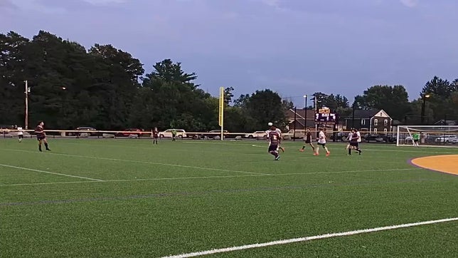 Marcus H finds the goal after some wonderful dribbling by Bryce C to finish his hat trick.