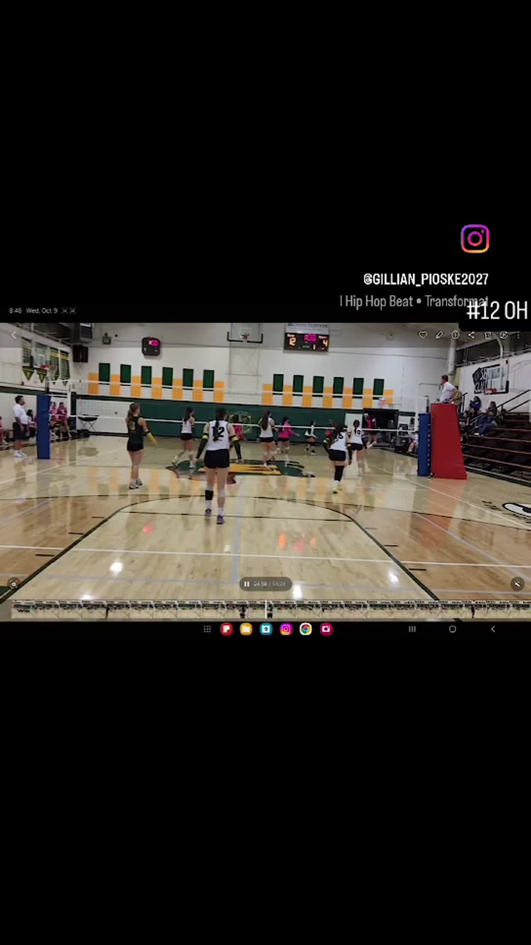 Gillian Pioske game highlights