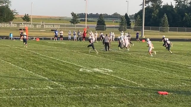 1st JV touchdown run