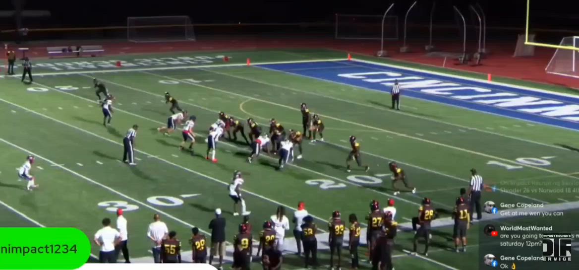 1st Down Moody Calil Moody