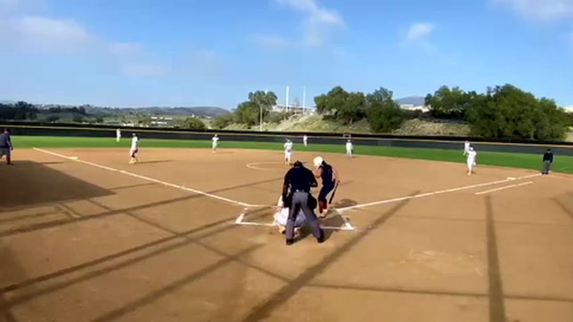 First Homerun of high school season against Westview High