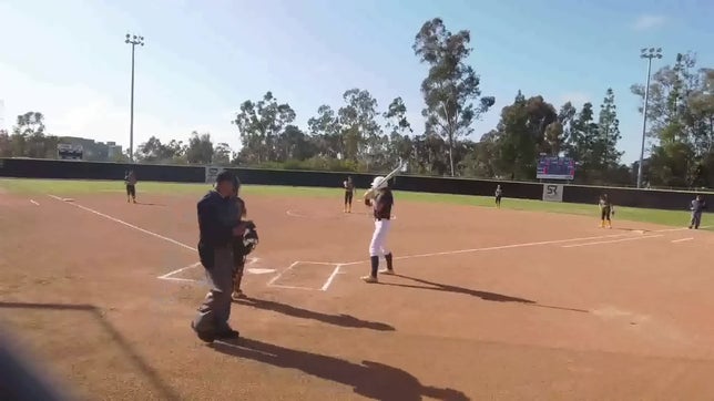 100th K came against Scripps in a 6-0 victory.
