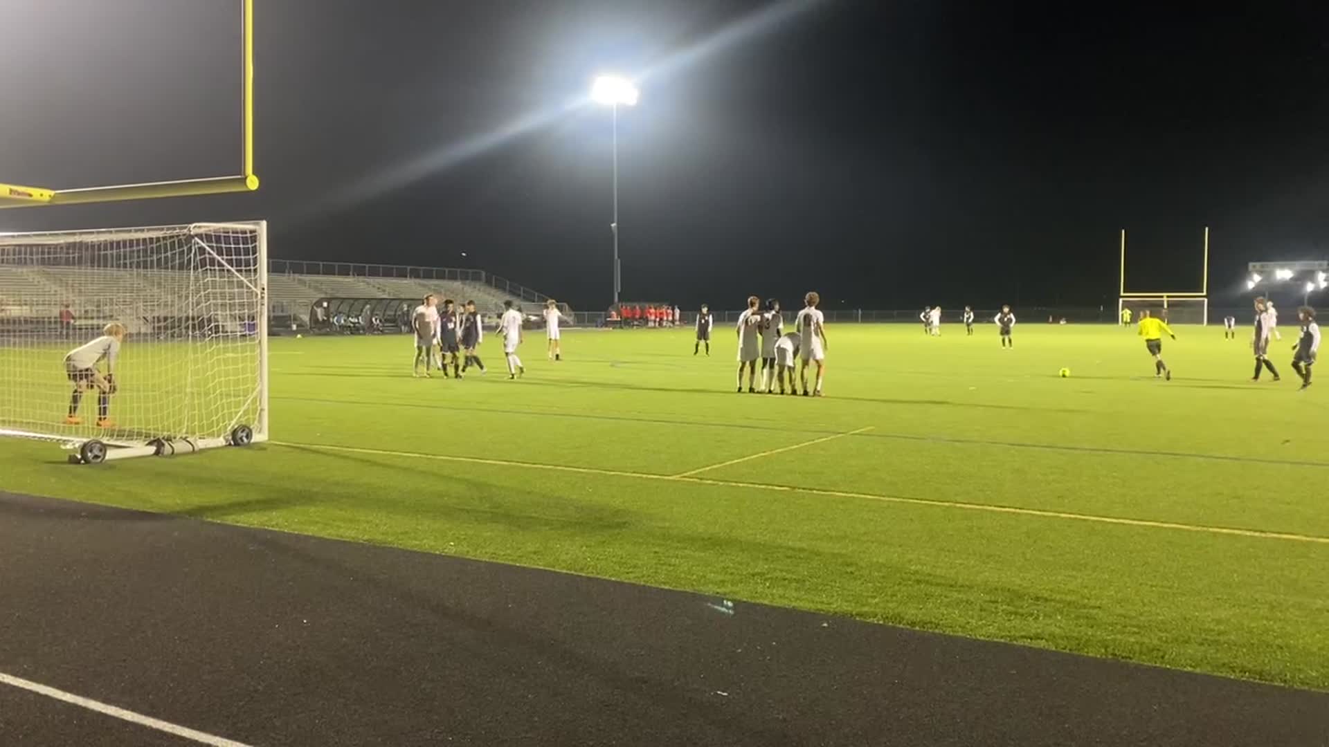 AJ Sabanovic Free Kick goal against Timothy Christian 09/09/23