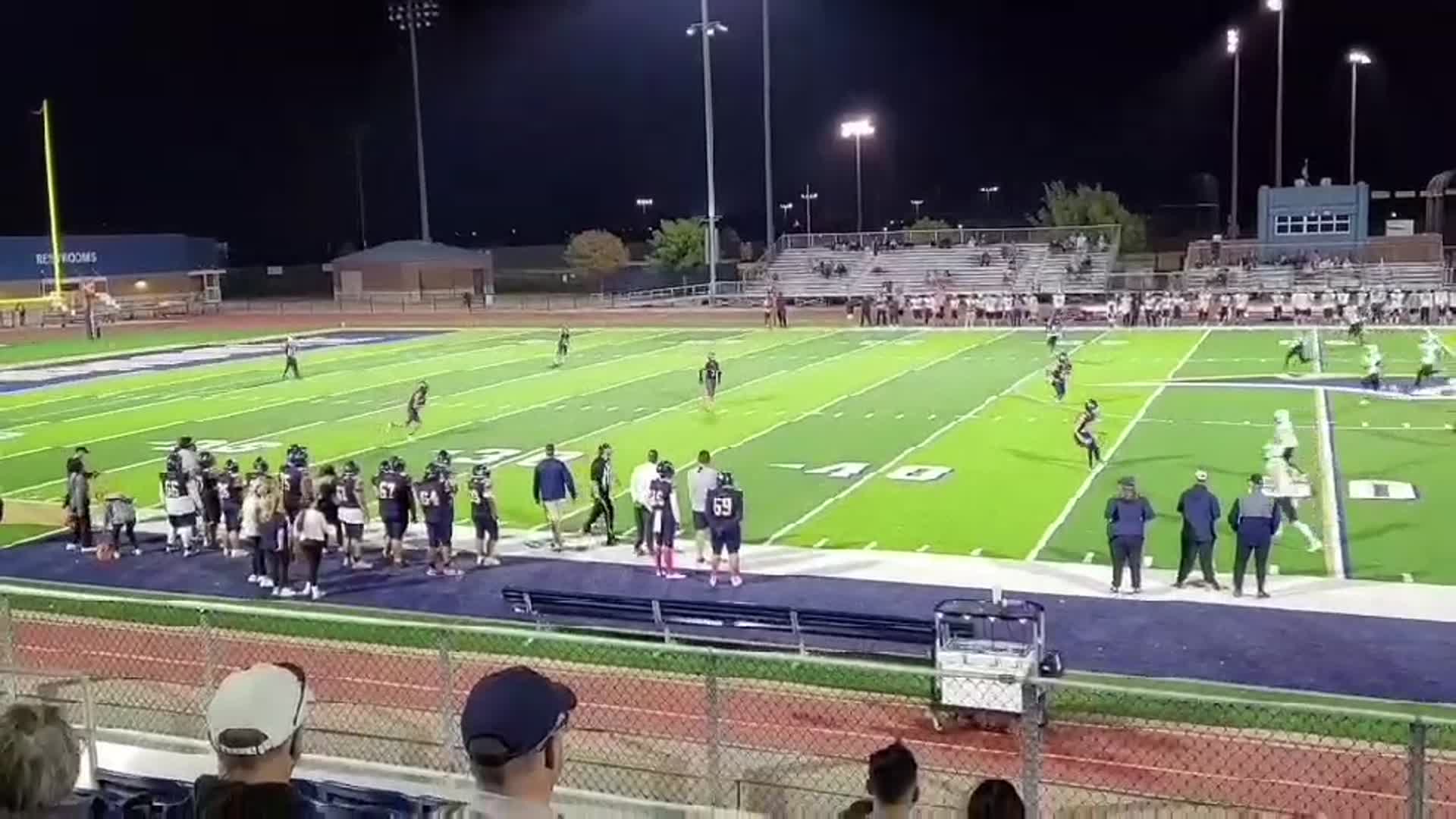 My 50yd KO return