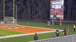 Corner kick giving Metter Tigers lead 4 - 0