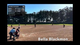 Bella Blackmon is the Pacific Grove player of the game
