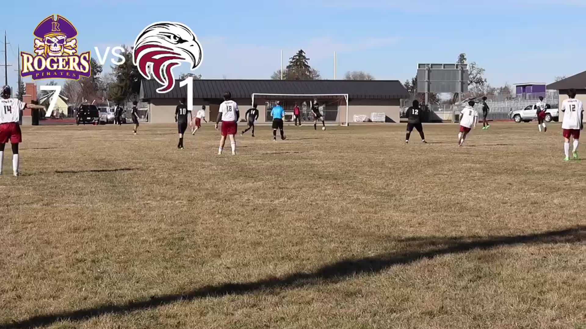 Rogers high school (7) vs (1) Colville high school