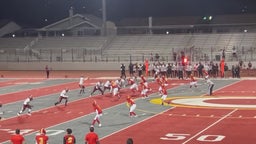 Jonah Bangert# 20 - Interception against Indian Springs Opponent