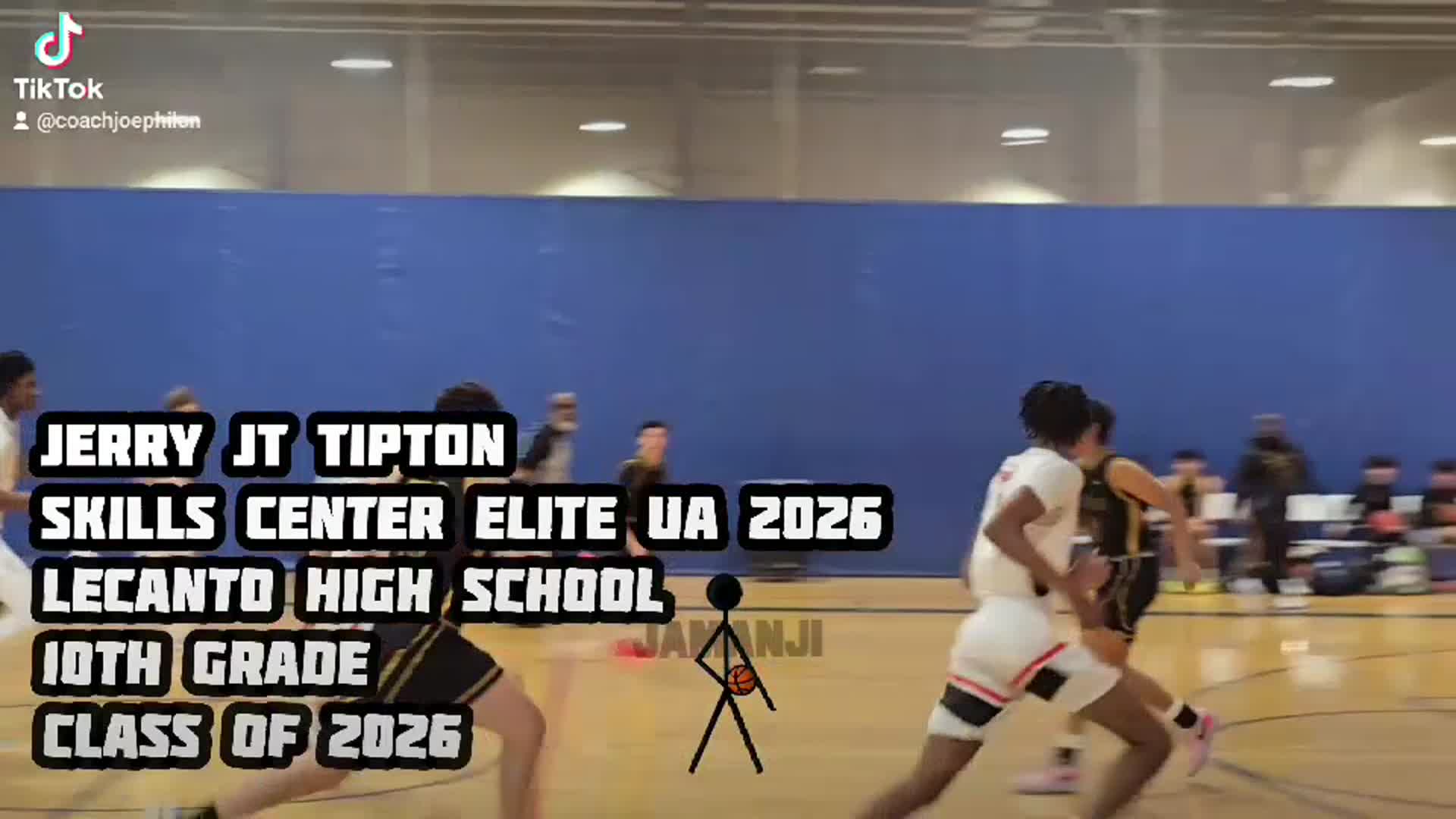 Jerry JT Tipton 
Skills Center Elite UA 2026
Lecanto High School 
10th Grade 
Class of 2026