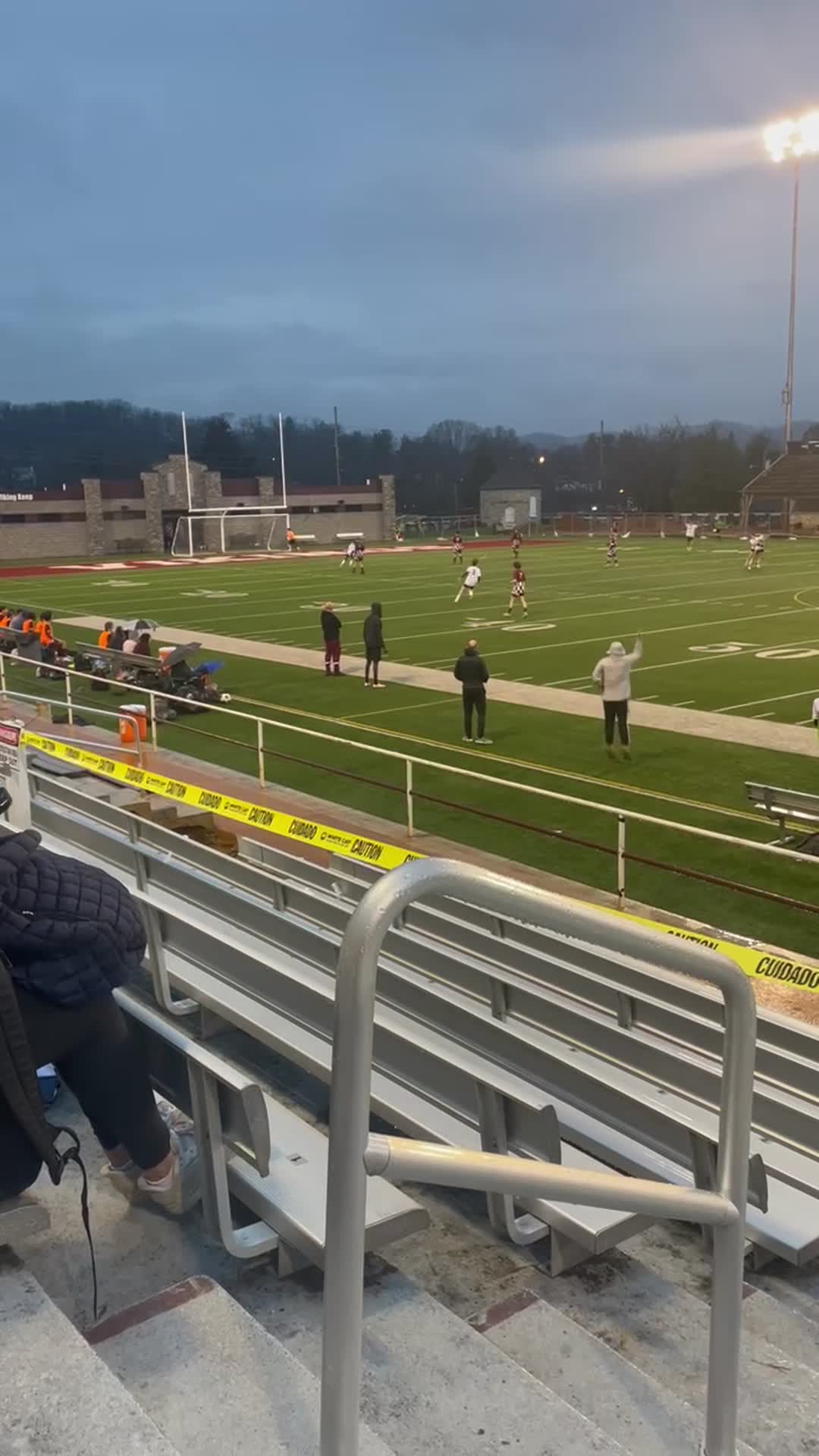 Goal from 30 yards.