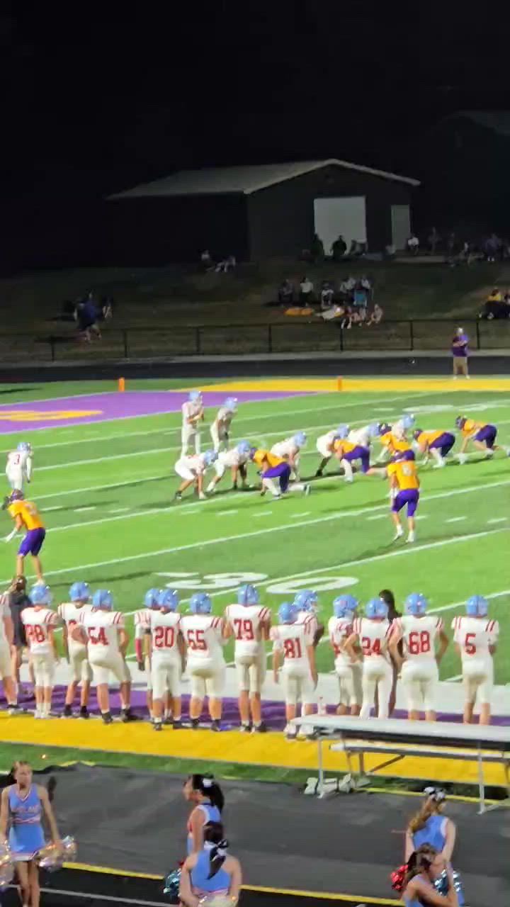 Quick pass for a long TD run
