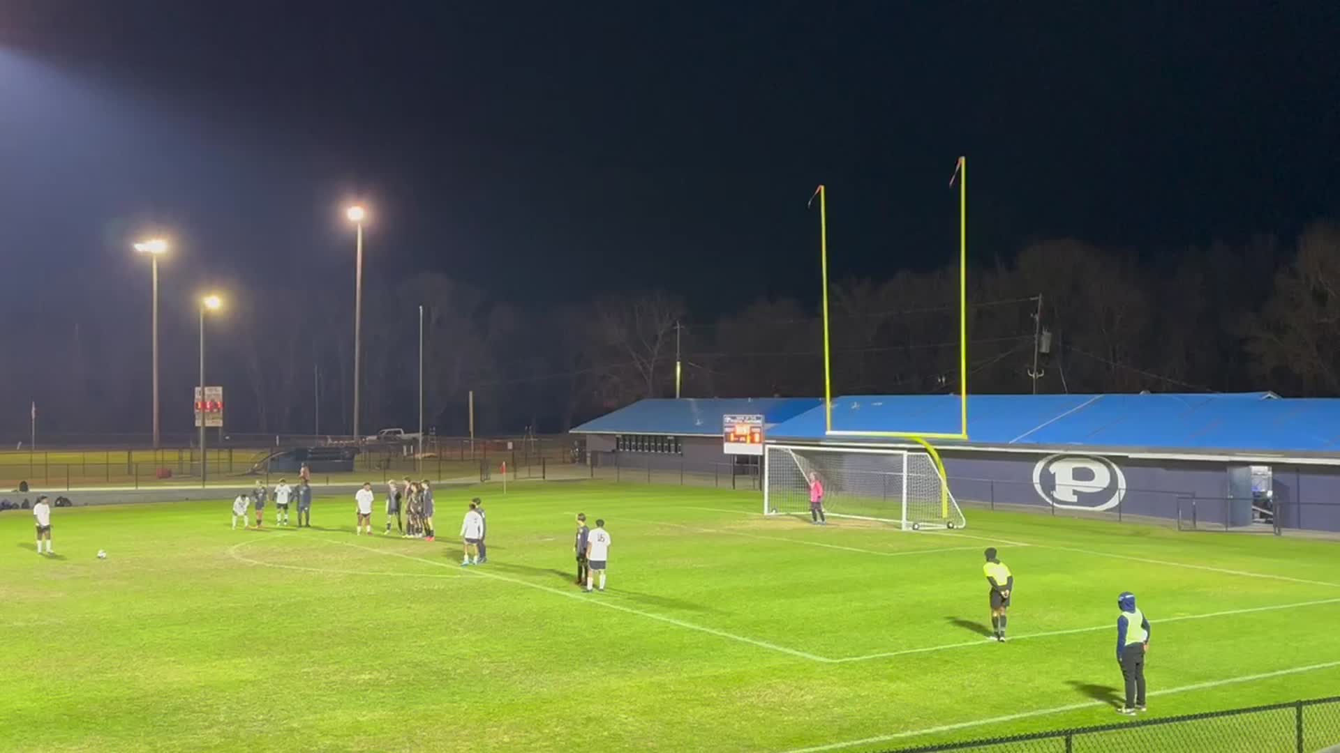 Metter Tigers score 2nd goal from a free kick