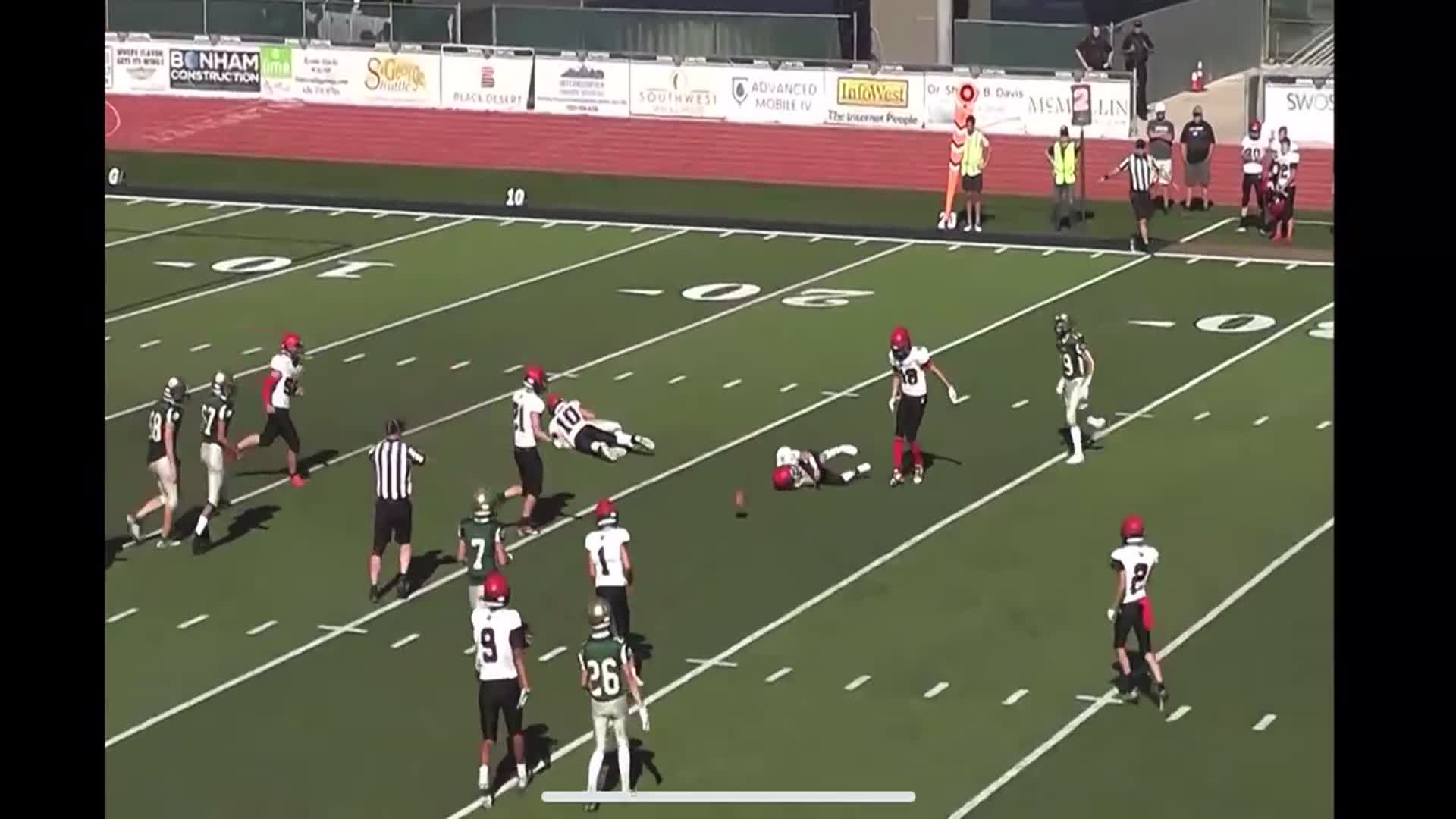 #10 Drake Gines hits SC player into next time zone