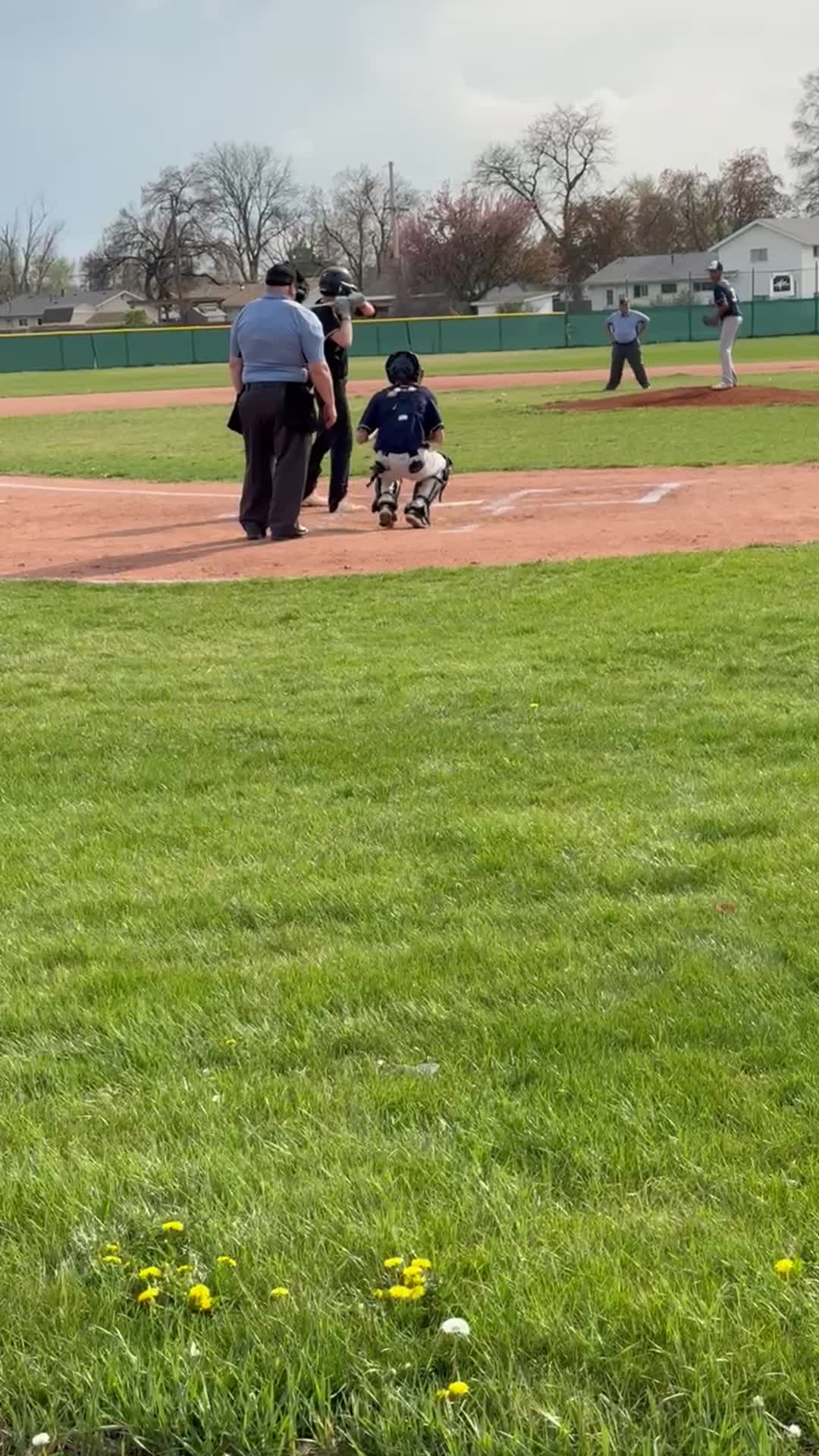 Double down third base line