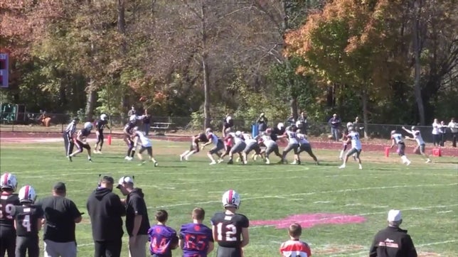 7 yard receiving touchdown vs Cambridge/Salem