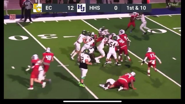 Watch this highlight video of Jason Janak of the East Chambers (Winnie, TX) football team in its game Hardin-Jefferson High School on Sep 6, 2024