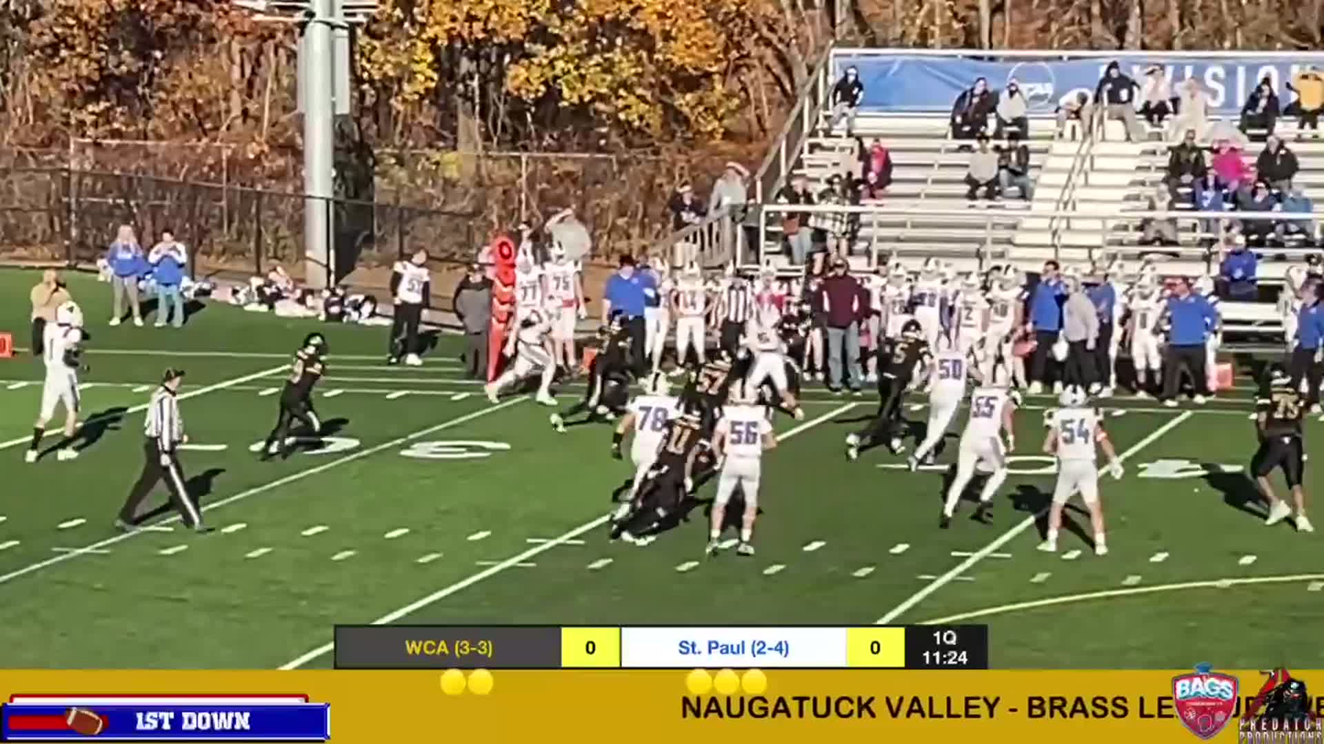 Waterbury Career Academy Highlights vs St. Paul Catholic High School