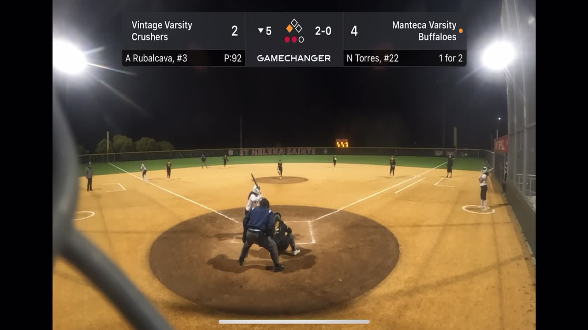 Nayellys Torres 2-Run HR (2) vs. Vintage 3/3/23