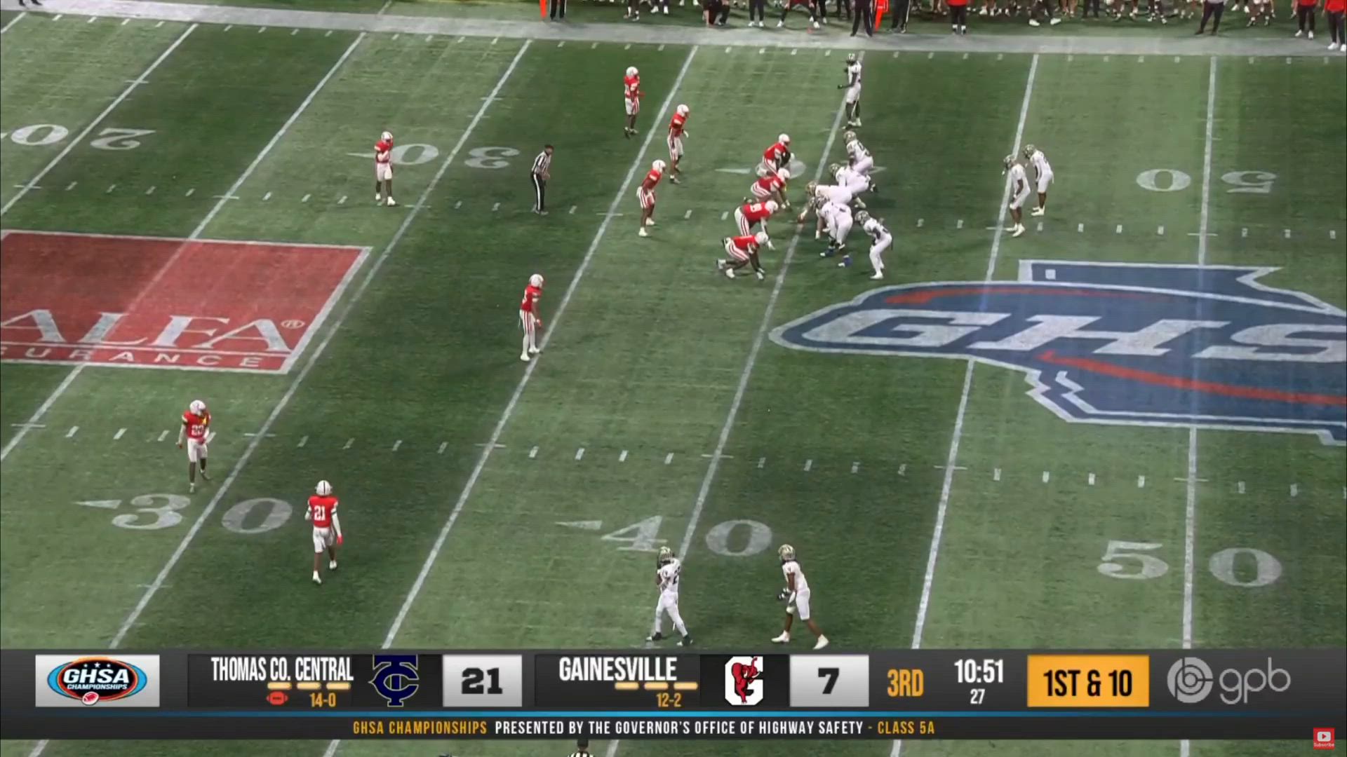 Jaylen Johnson to Gary Pringle for TD in state title game