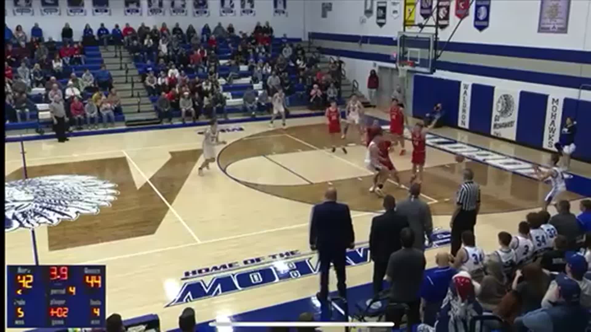 Game winner with no time left down two