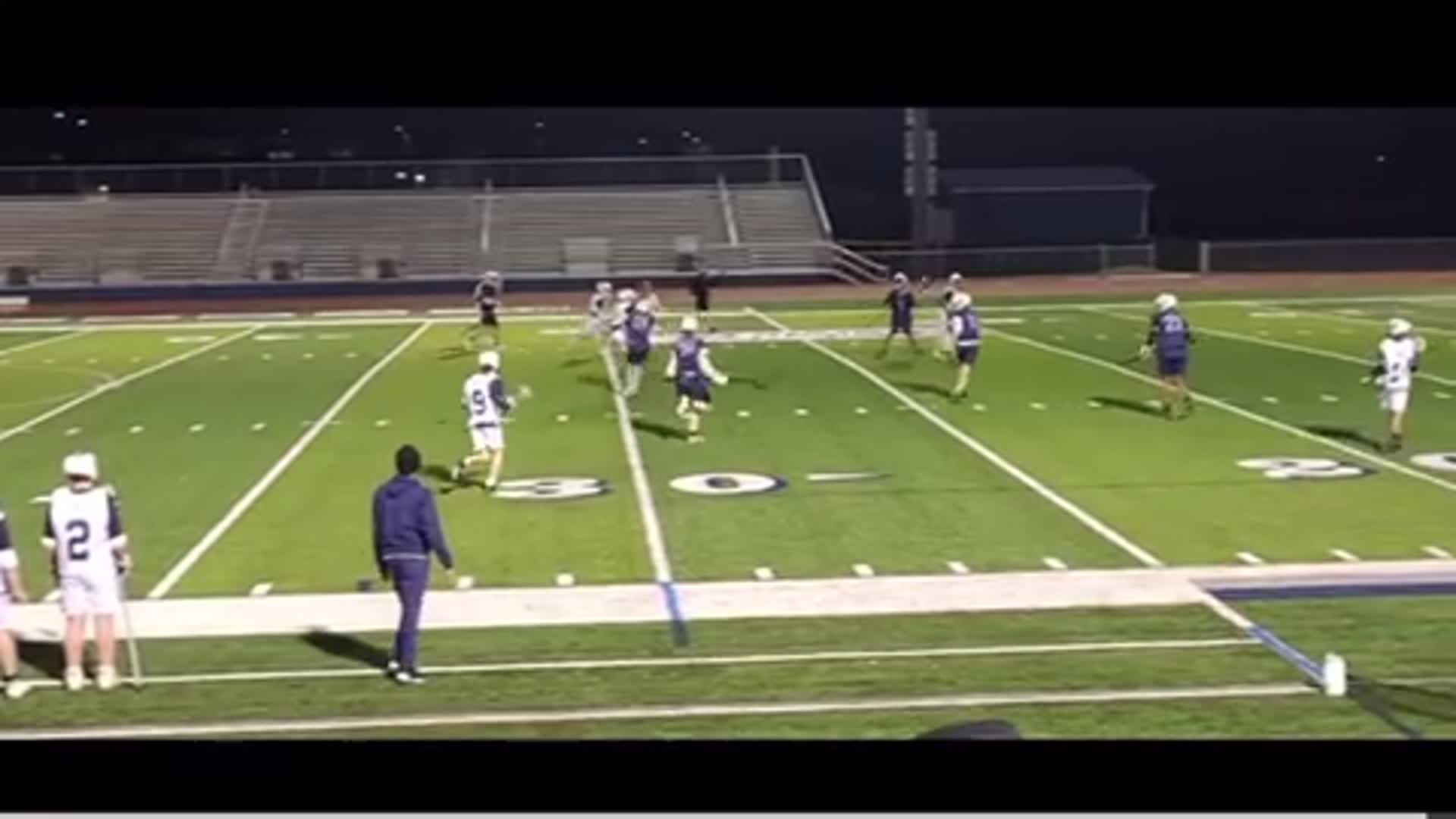 1/4 Goals vs Pre-Season scrimmage hs Valor