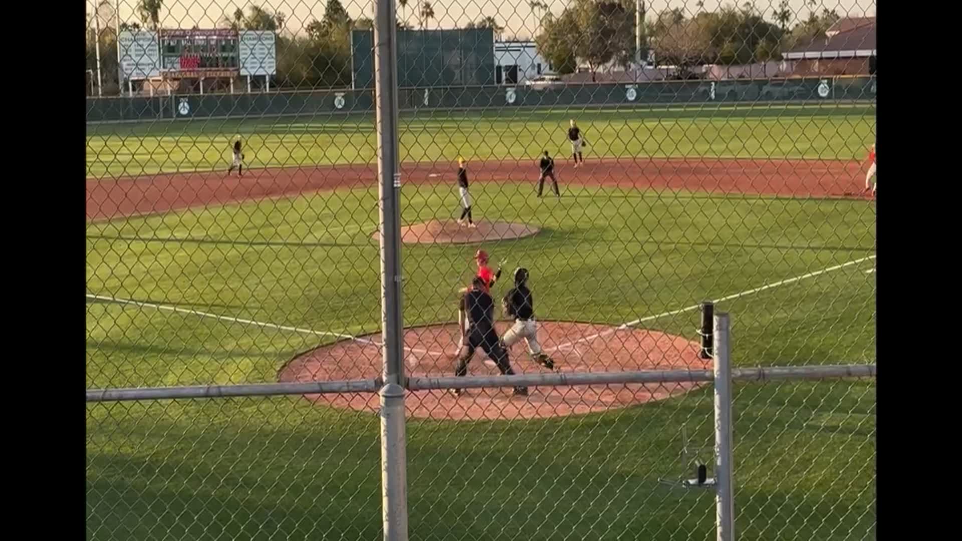 Vinnie Keck 2026 Pitching Scrimmage Chaparral