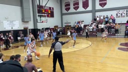 Station Camp vs Glencliff on Feb. 24, 2024 - 3 pt scored by #3