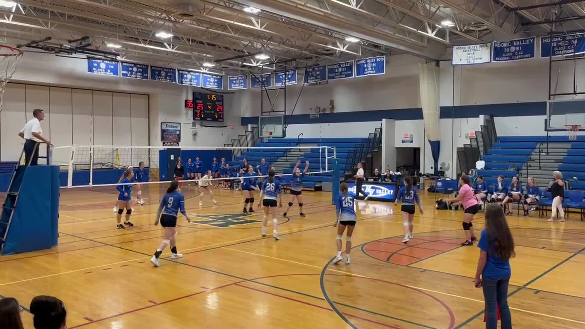 Match point against Schoharie