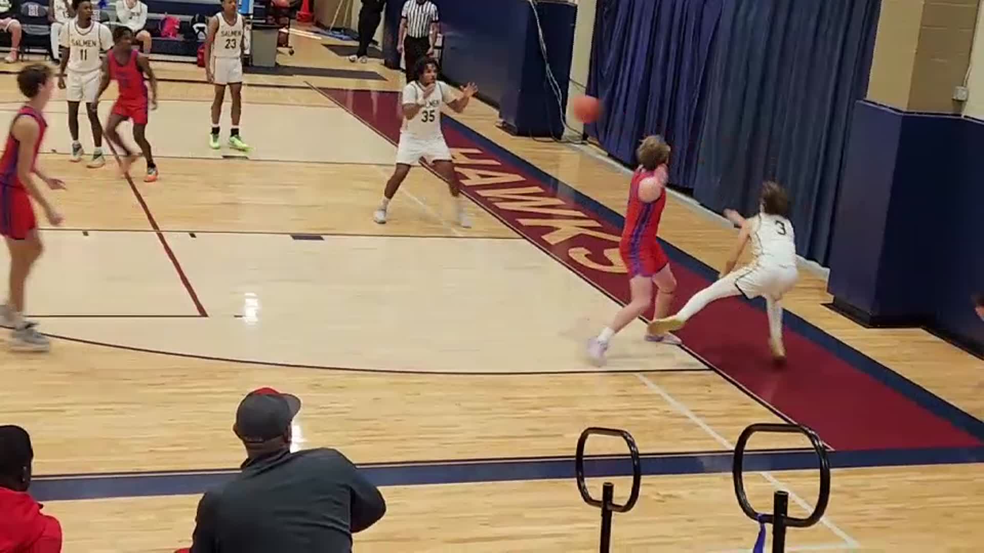 Tre Hartley assist to Tyler Jones