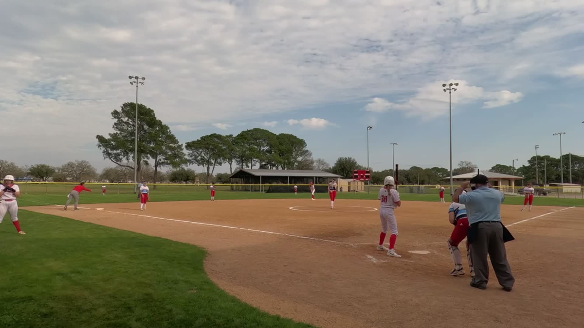 Alexandra Akins' game winning rbi double vs Tidehaven in ITB