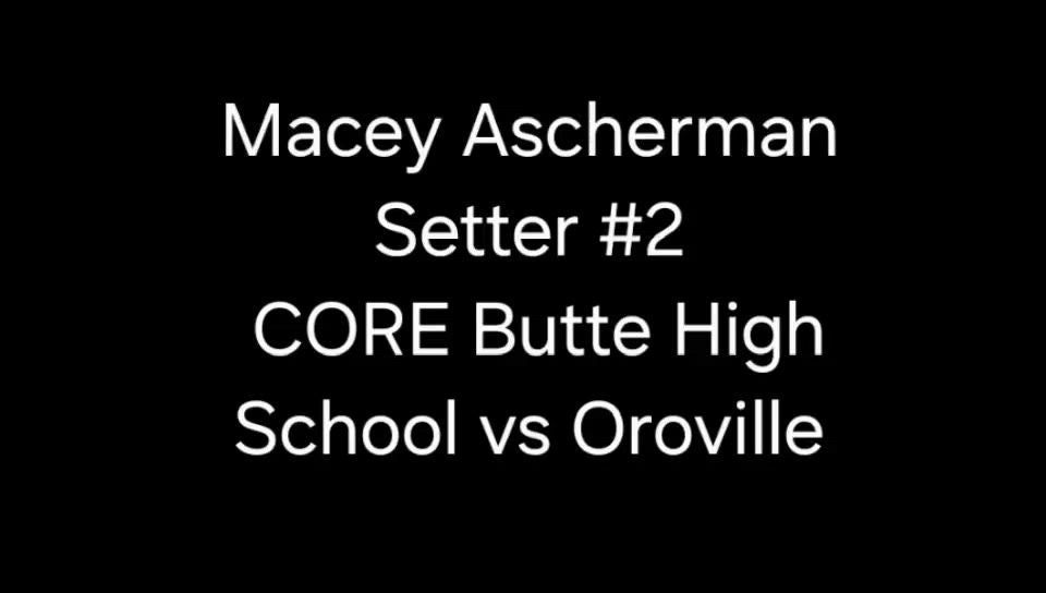 Core butte vs Oroville