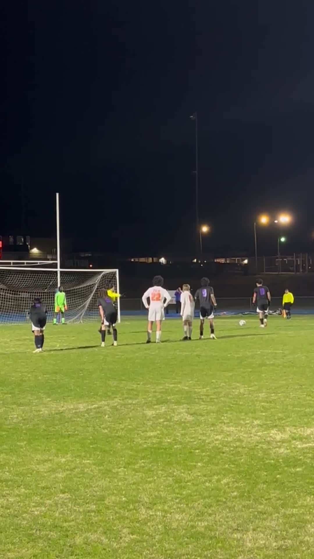 Jeckson Gomez provides an amazing performance by recovering a Penalty kick scoring a goal for Caroline High School.