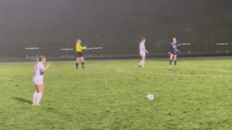 Free kick goal Mikaela Brunda
