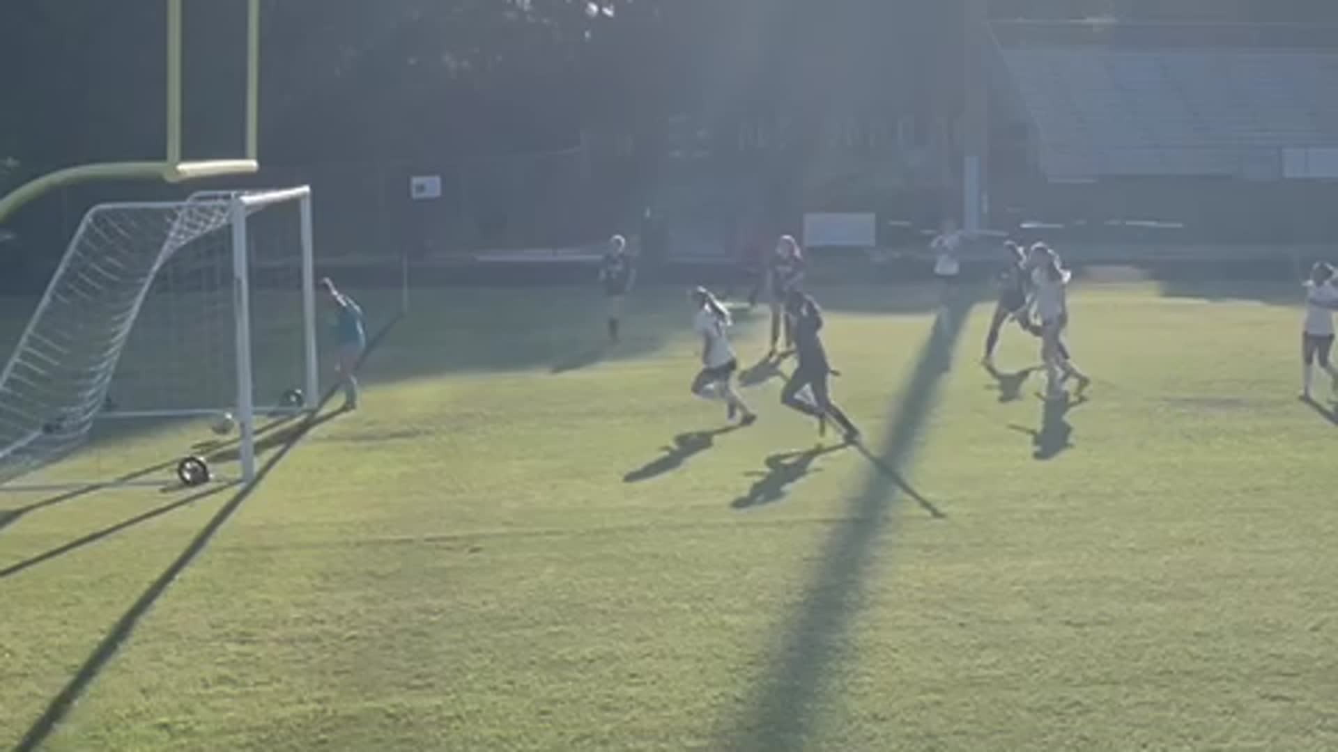 Eliana Deflected Goal Post Goal with Right Cross Assist from Joey!