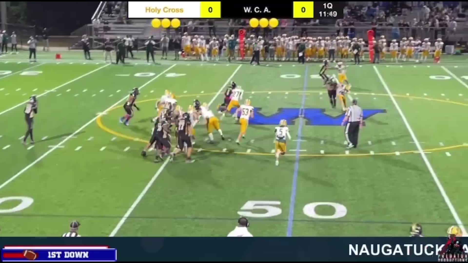 Waterbury Career Academy Highlights vs Holy Cross 2023