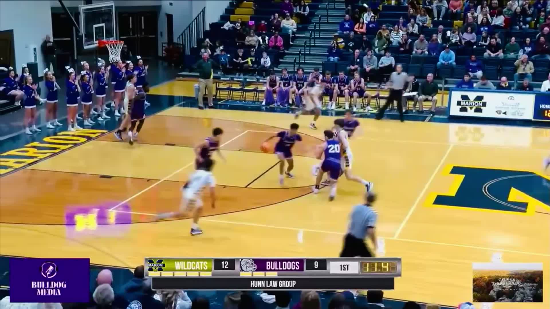 Cayden Young Steals Ball and Hits A 3 Pointer at the Buzzer