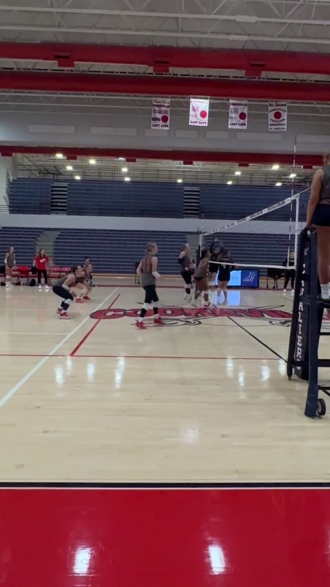 Brecken Windle with another kill for her CHS team!