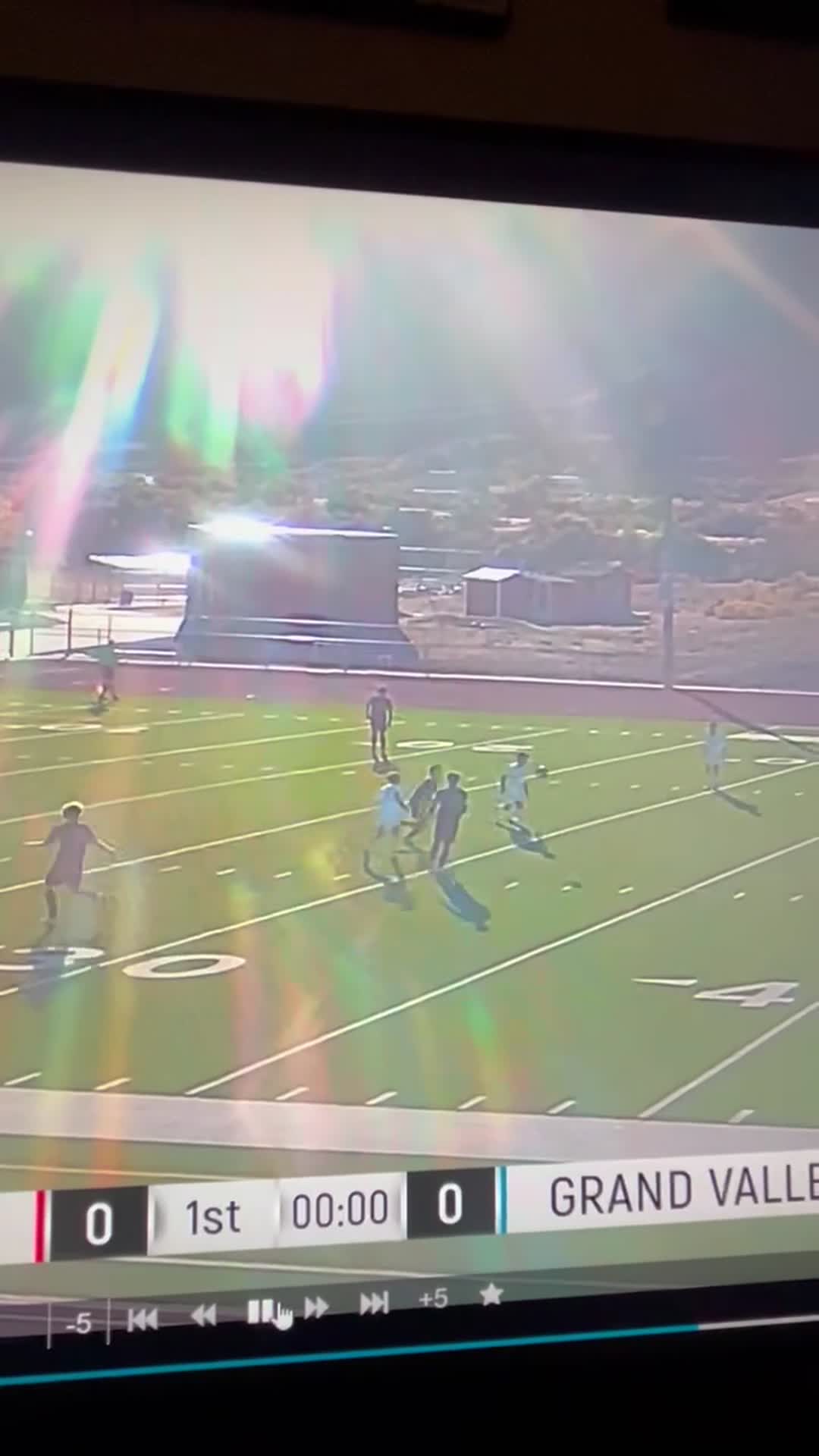 Midfield goal by Ang