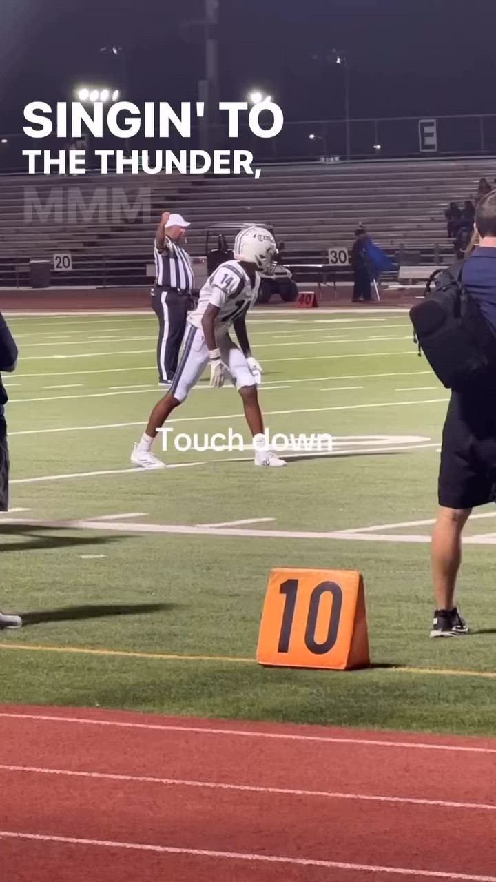 Pass play touch down