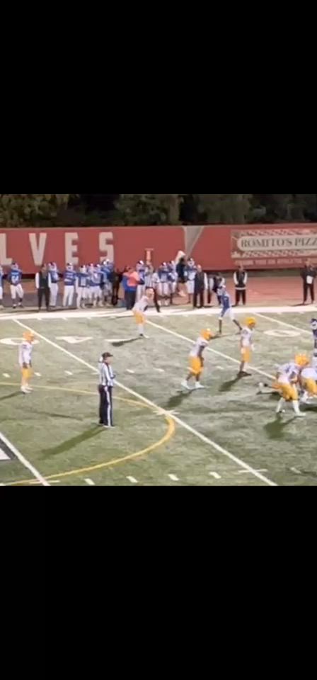 forced fumble vs Trinity