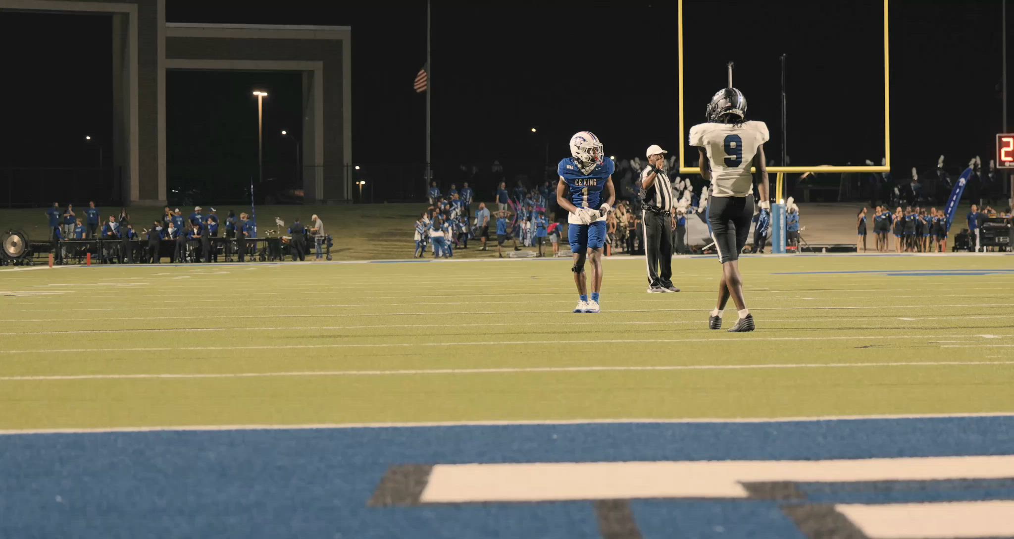 King scores another TD, in dominant win