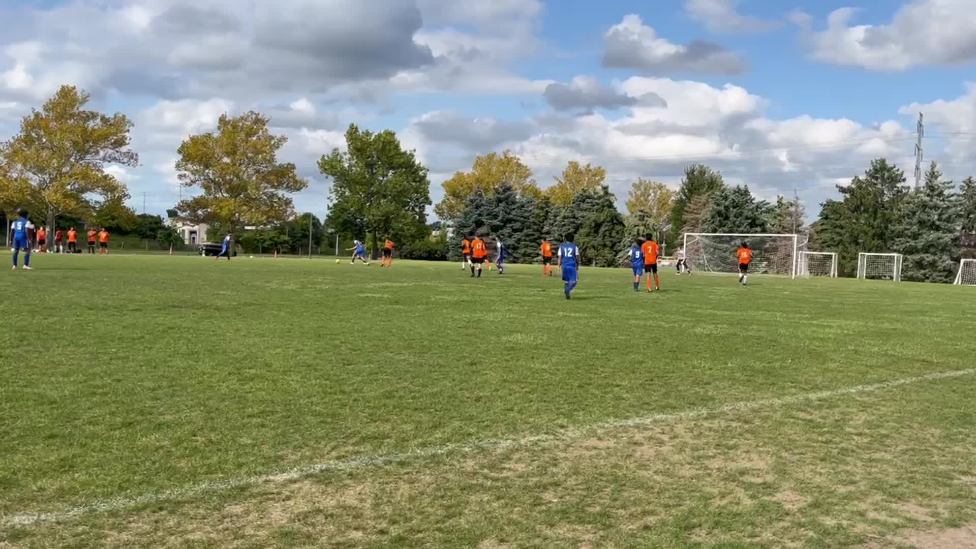 Amazing save by the GK