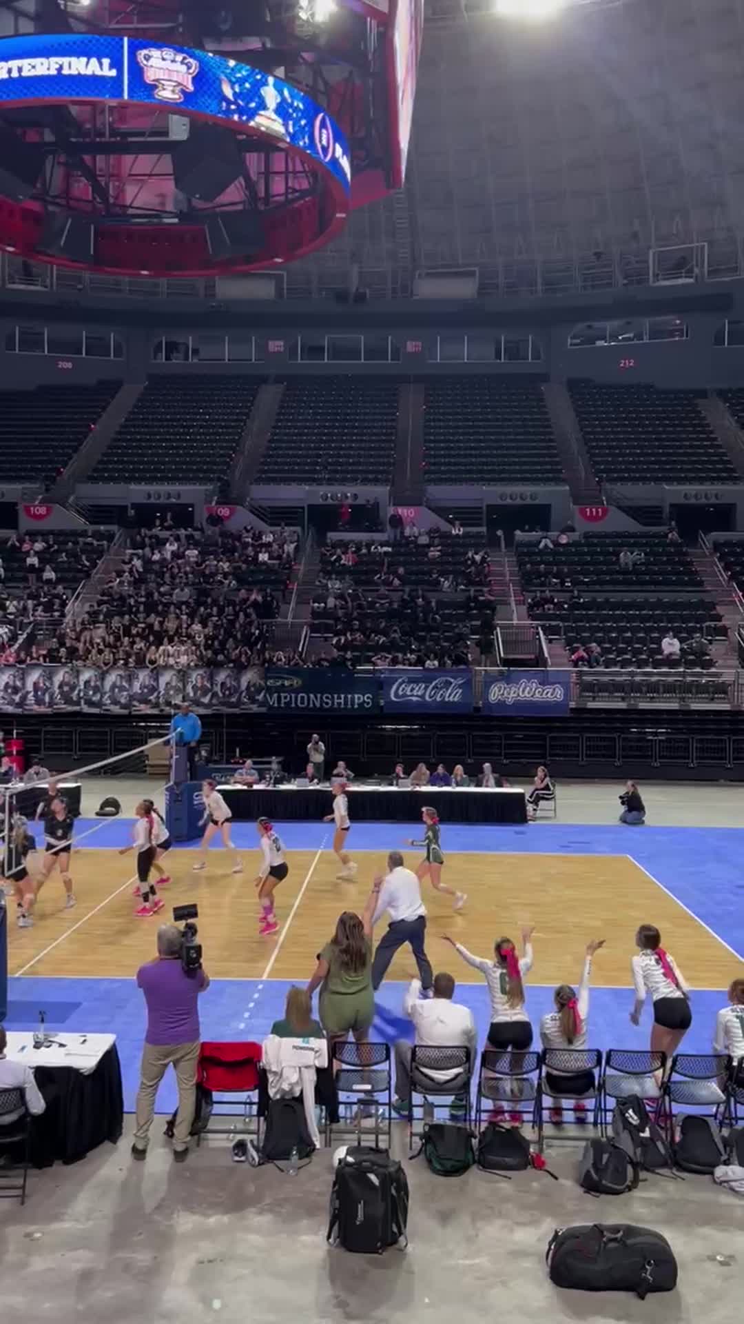 2 blocks and a kill during a good rally.