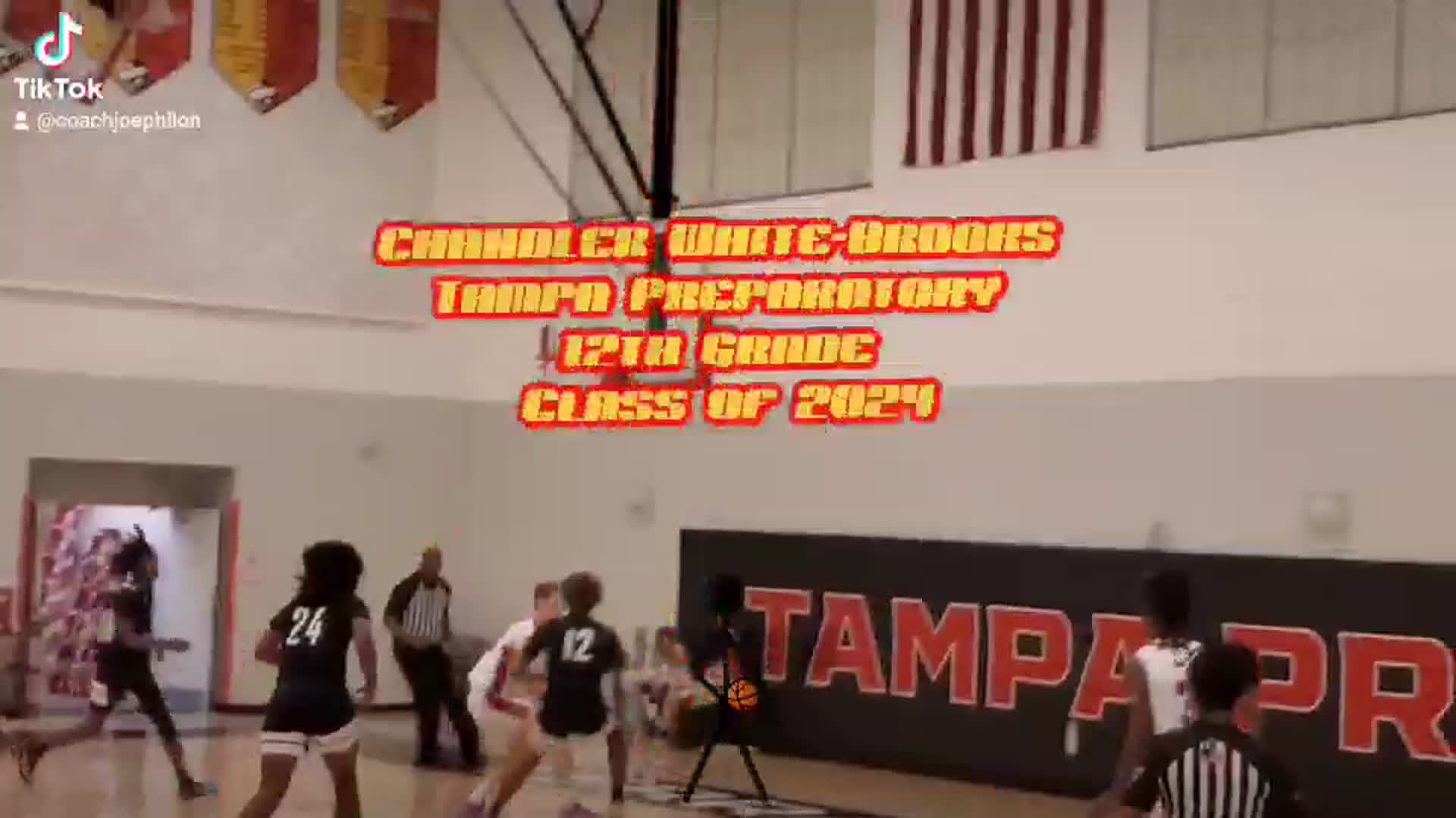 Chandler White-Brooks 
Tampa Preparatory School 
12th Grade 
Class of 2024