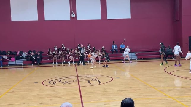 8th grader, Khloe Rodgers puts up a High School Varsity record 42 points, going 16/24 from the field including 7/11 from behind the arc. She also recorded 7 steals and 4 rebounds. Assisted by London Rolle and Hayleigh Scott.