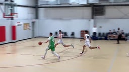 #45 Bradyn Stevenson drives for two!