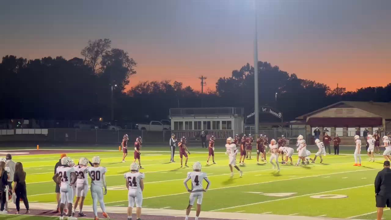 Daniel to Johnson for 15 vs Whitesboro