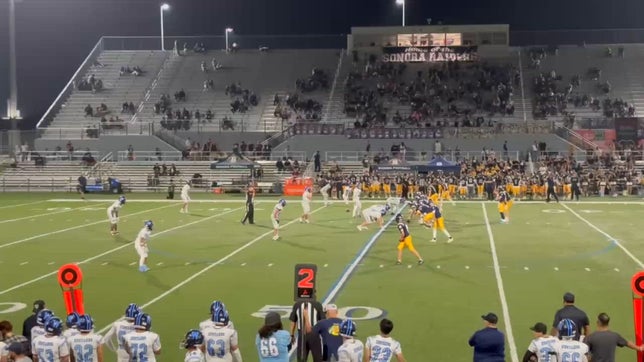 Pick 6 ran for 55 yards for a touchdown.